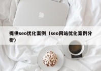 提供seo优化案例（seo网站优化案例分析）