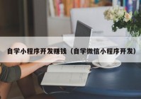 自学小程序开发赚钱（自学微信小程序开发）