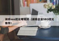 湖南seo优化哪家好（湖南企业SEO优化推荐）